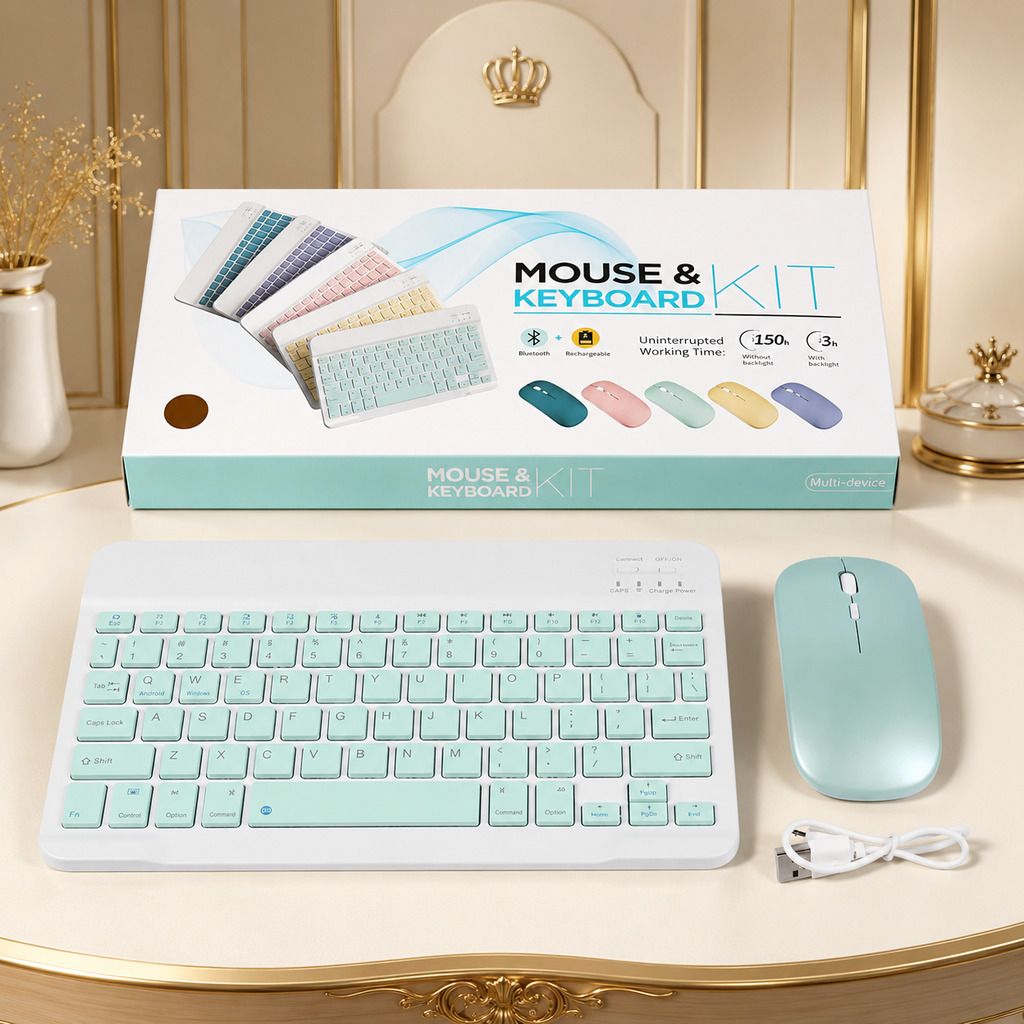 SATNAM Portable Keyboard and Mouse Kit | for Windows Combo Set-picture-40