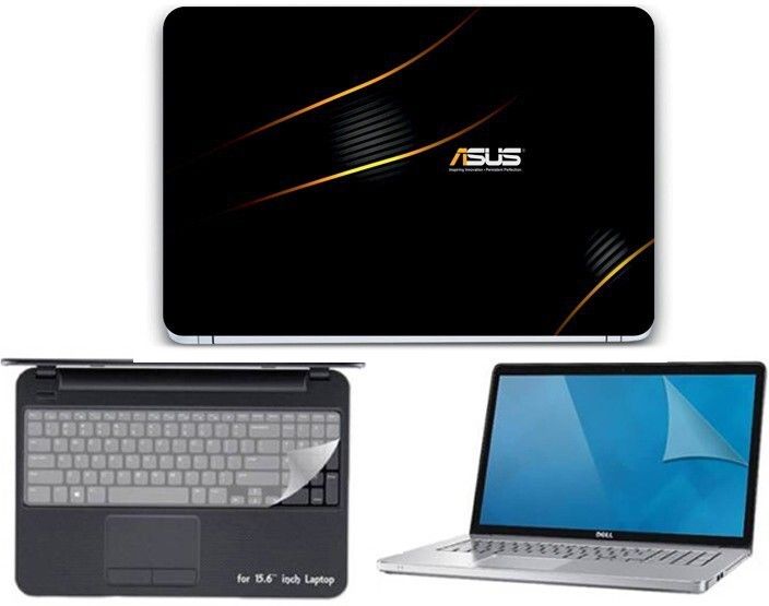 I-Birds Enterprises 3 IN 1 Laptop Skin, Key Guard & Screen Protector For 15.6 inch Laptop combo-3559 Combo Set-picture-49