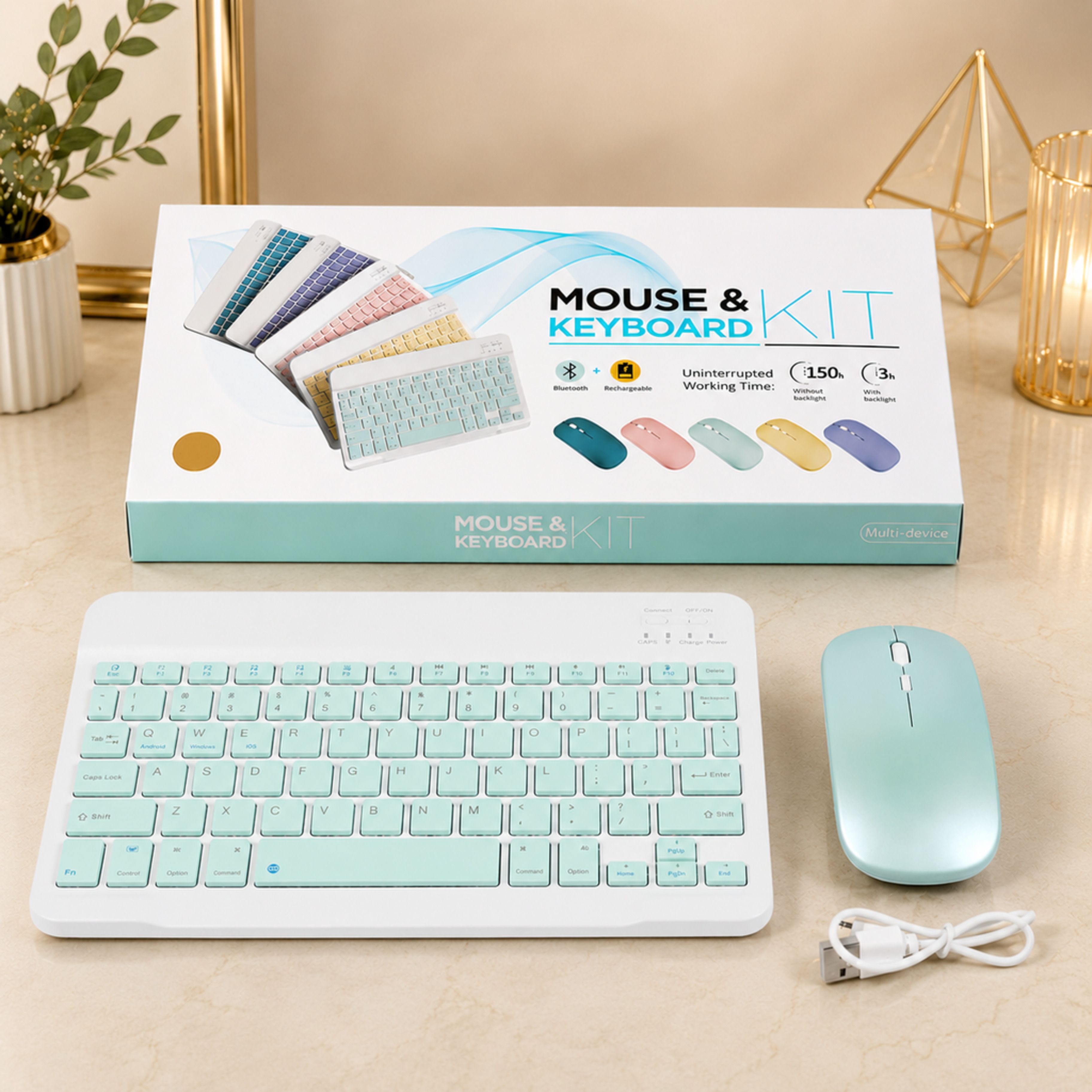 SATNAM Wireless Wireless Keyboard Mouse Set | Adjustable DPI Combo Set-picture-39