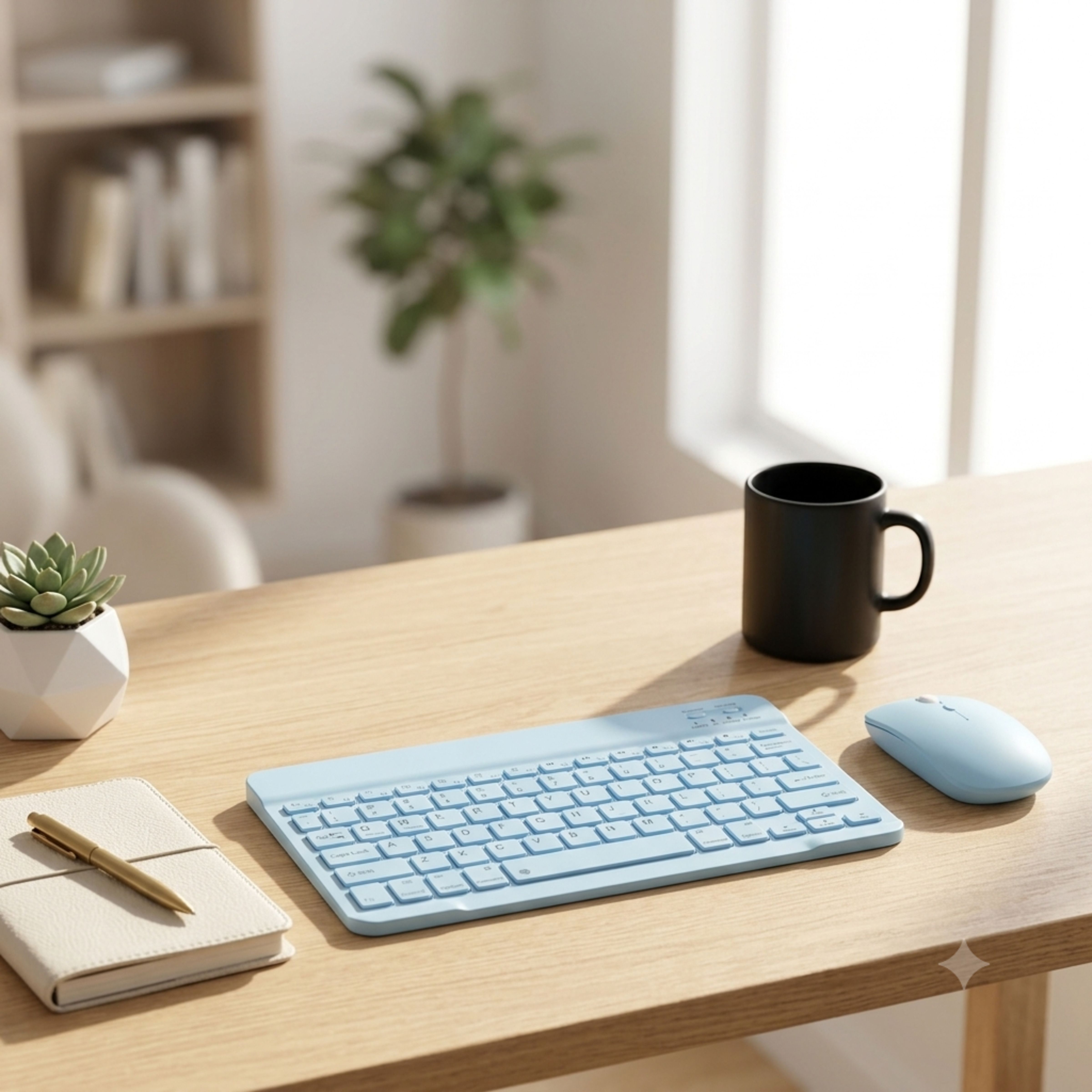 SATNAM Wireless Bluetooth Keyboard Mouse Combo| Professional Edition Combo Set-picture-48