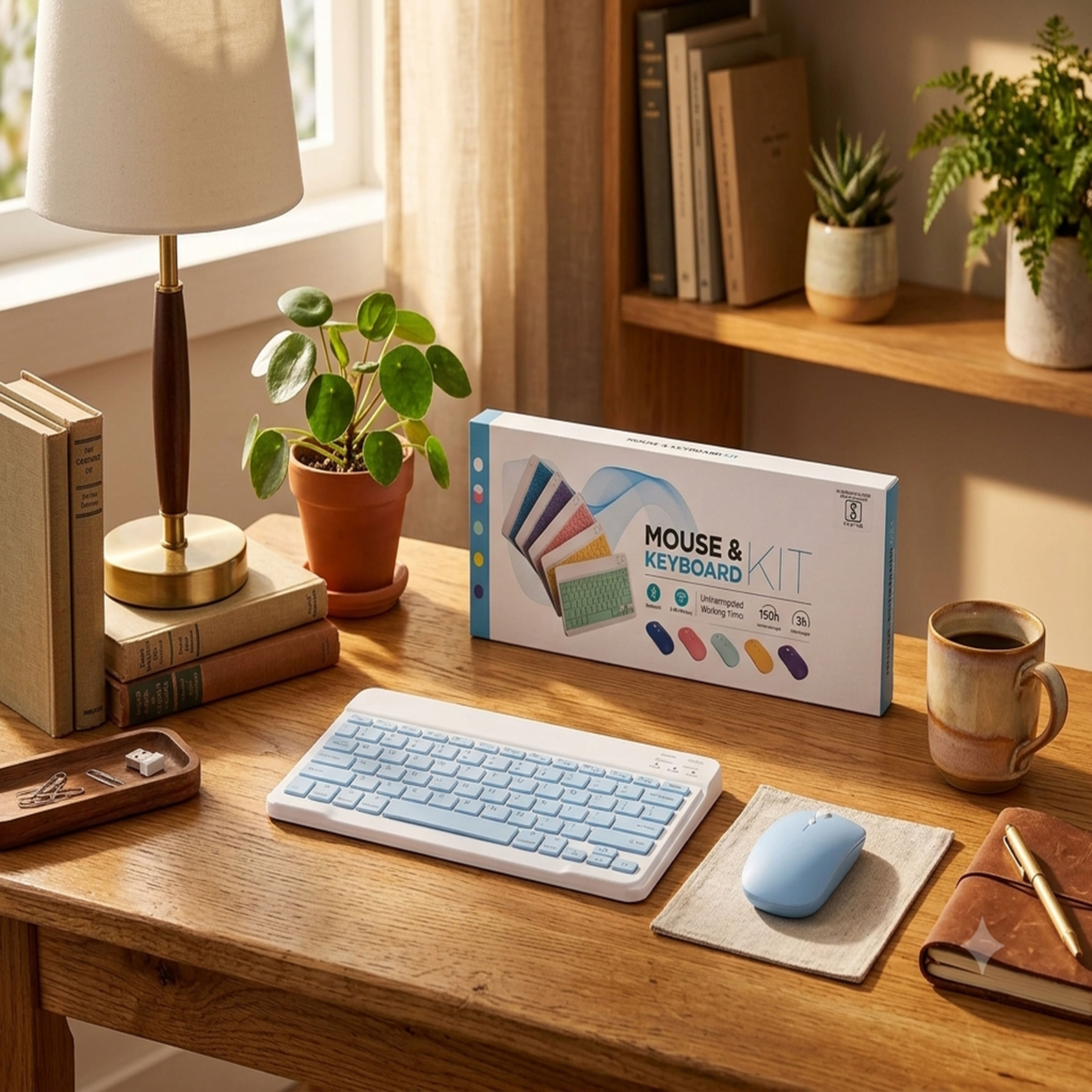 SATNAM Wireless Rechargeable Keyboard and Mouse Combo| Ergonomic Design Combo Set-picture-11