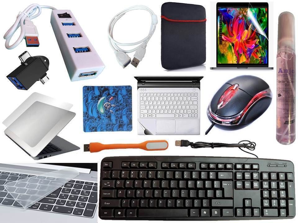 ANJO Keyboard&Mouse-Pad-Hub-Cleaner-2in1OTGC&M-Ext-LED-Skin-15.6iScrn&KeyGuard&Sleeve Combo Set-picture-17