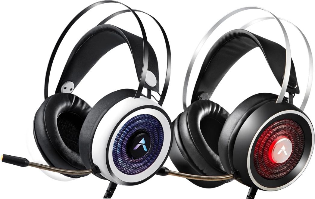 Adcom Striker Wired Gaming Headset, RGB, 50mm, Noise Mic Pack of 2 Combo Set-picture-10