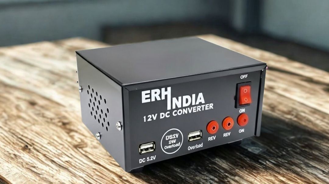 ERHIndia 12V DC to 220v AC Mini Inverter Solar Converter 200 Watt for CCTV LED TV Mobile Combo Set-picture-24