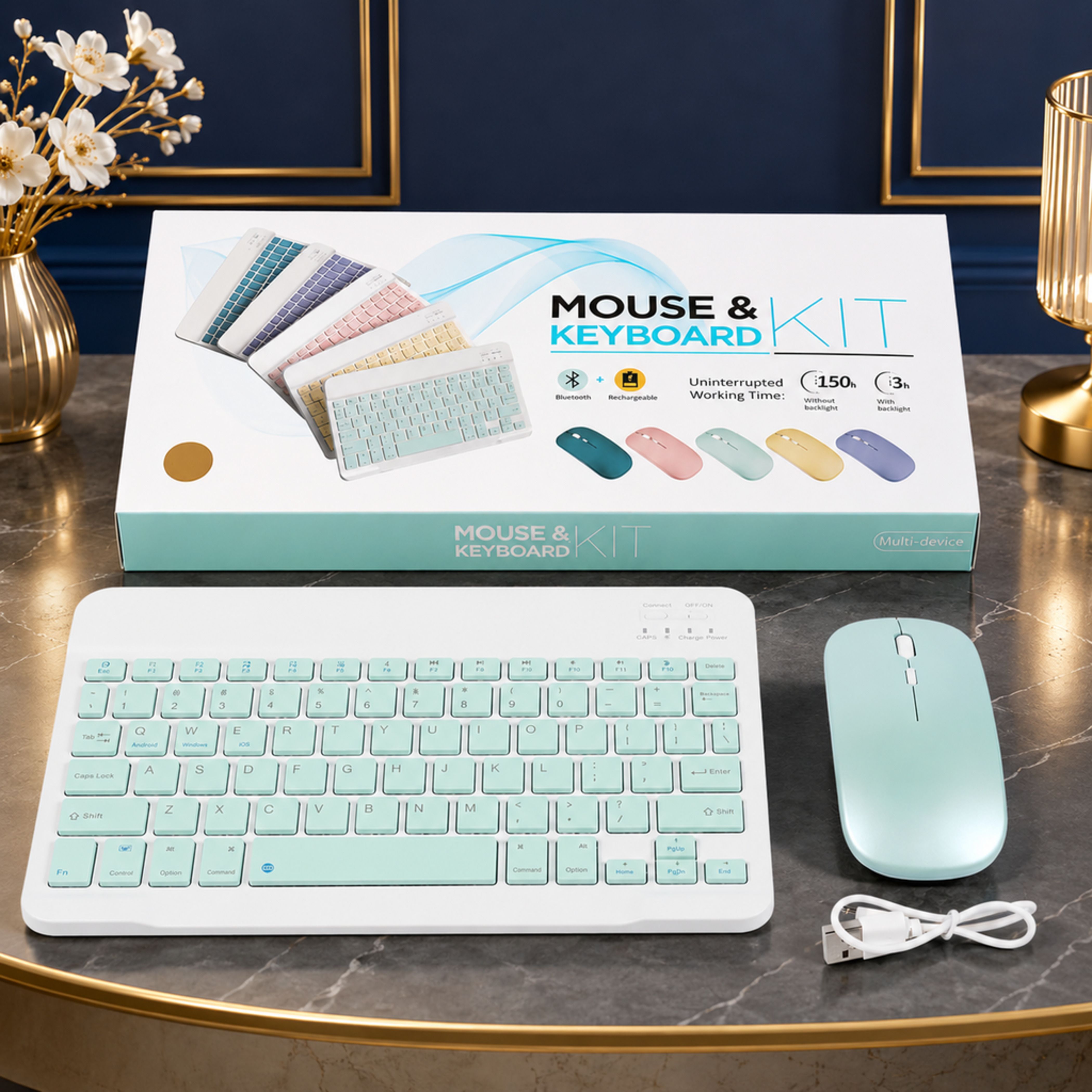 SATNAM Wireless Keyboard Mouse Combo| Fast Wireless Response Combo Set-picture-30