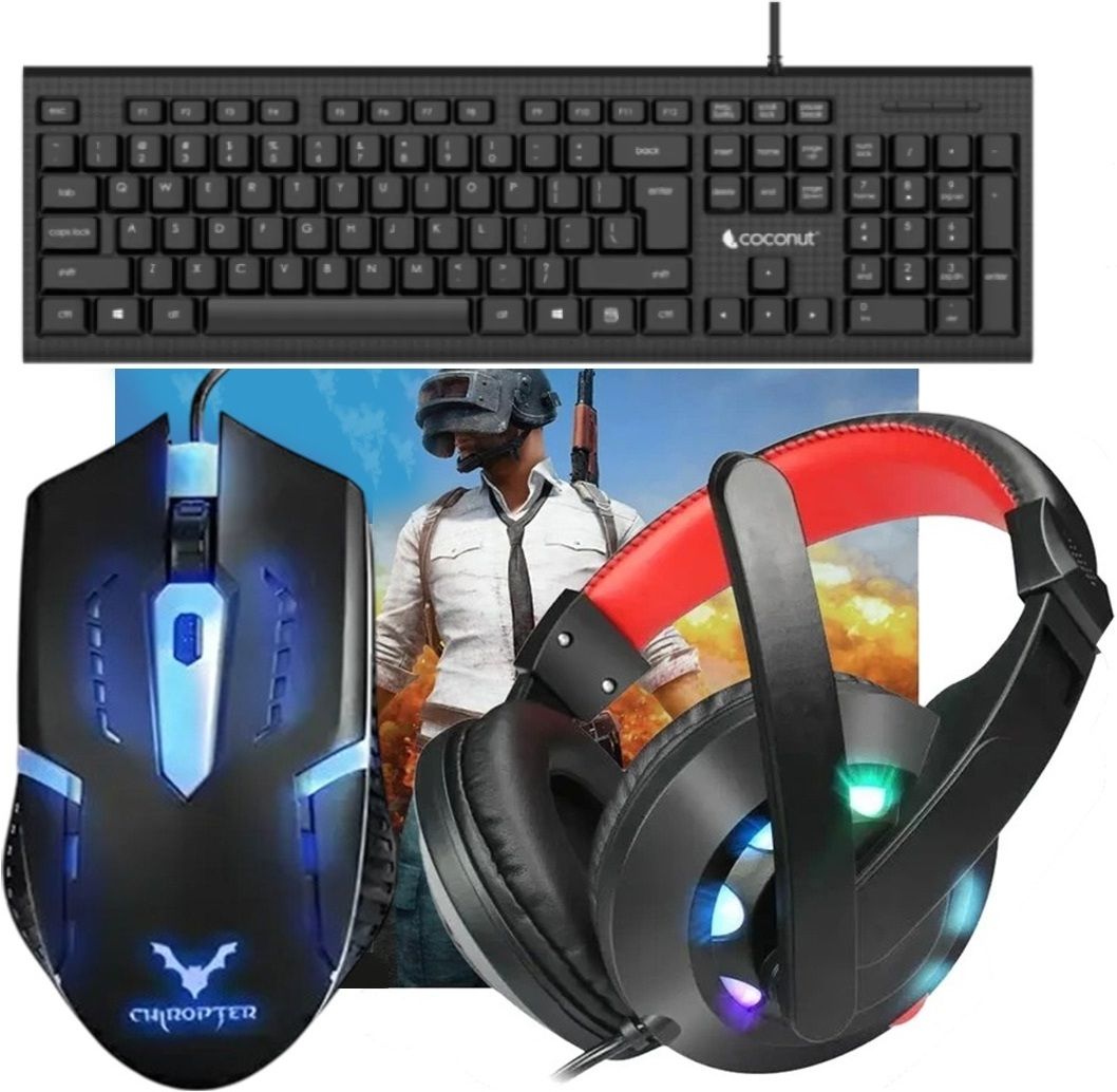 ENTWINO Gaming Combo Set, Keyboard, Mouse, Headphone, Mousepad Combo Set-picture-39