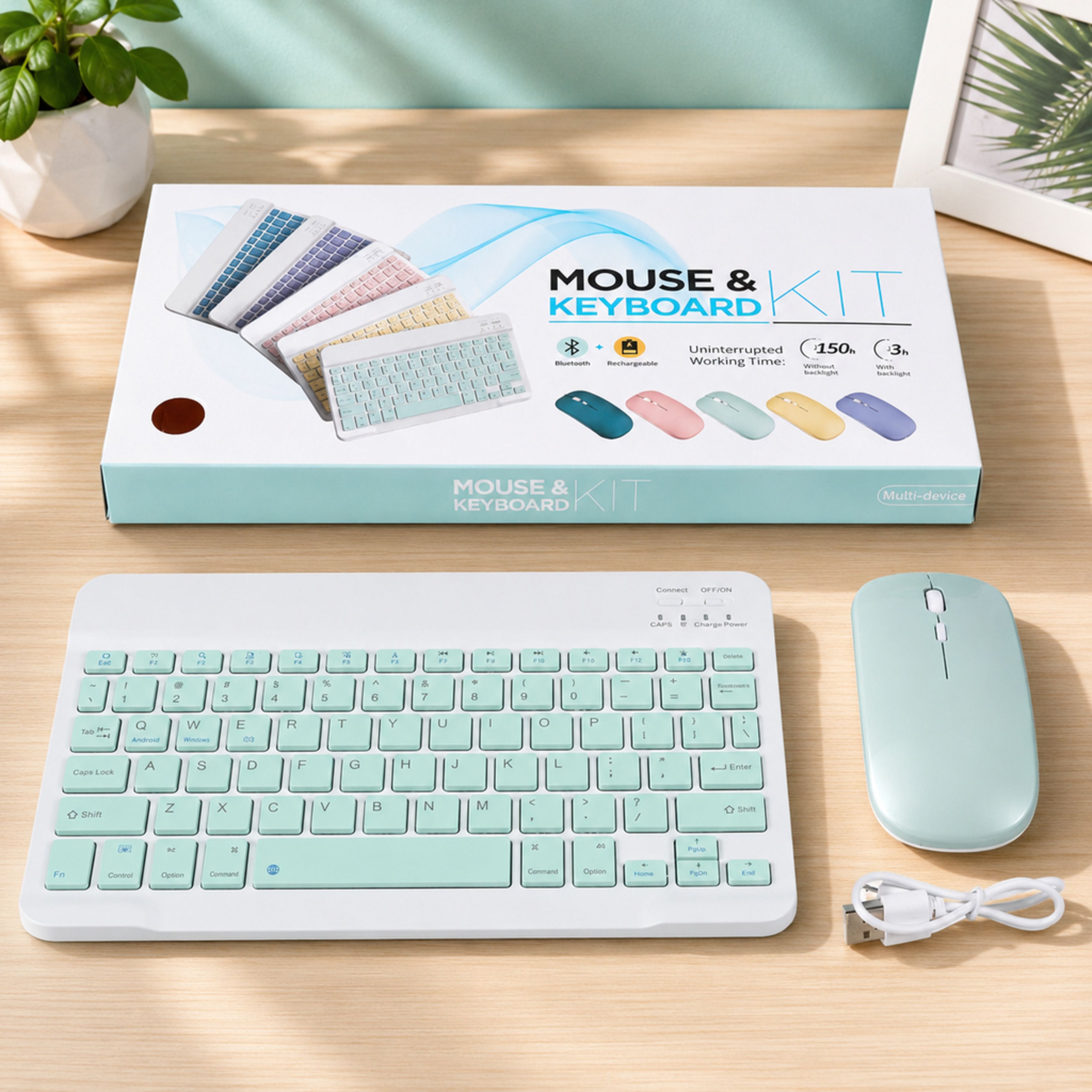 SATNAM Wireless Keyboard and Mouse Combo | Office Use Combo Set-picture-30
