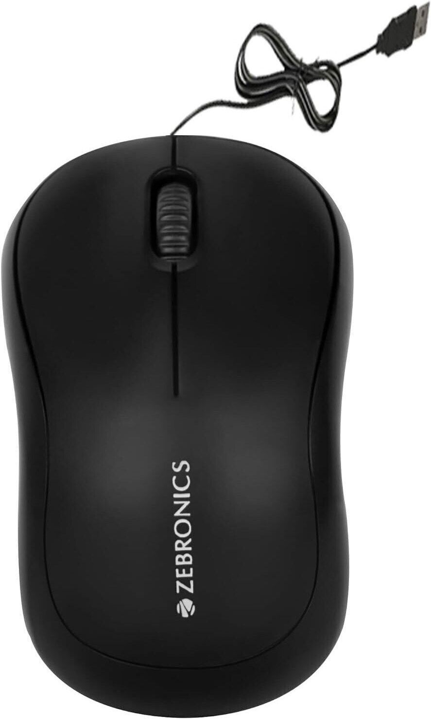 ZEBRONICS Wired Mouse, MousePad, C-OTG & Cable Protector (Pack of 4) Combo Set-picture-14