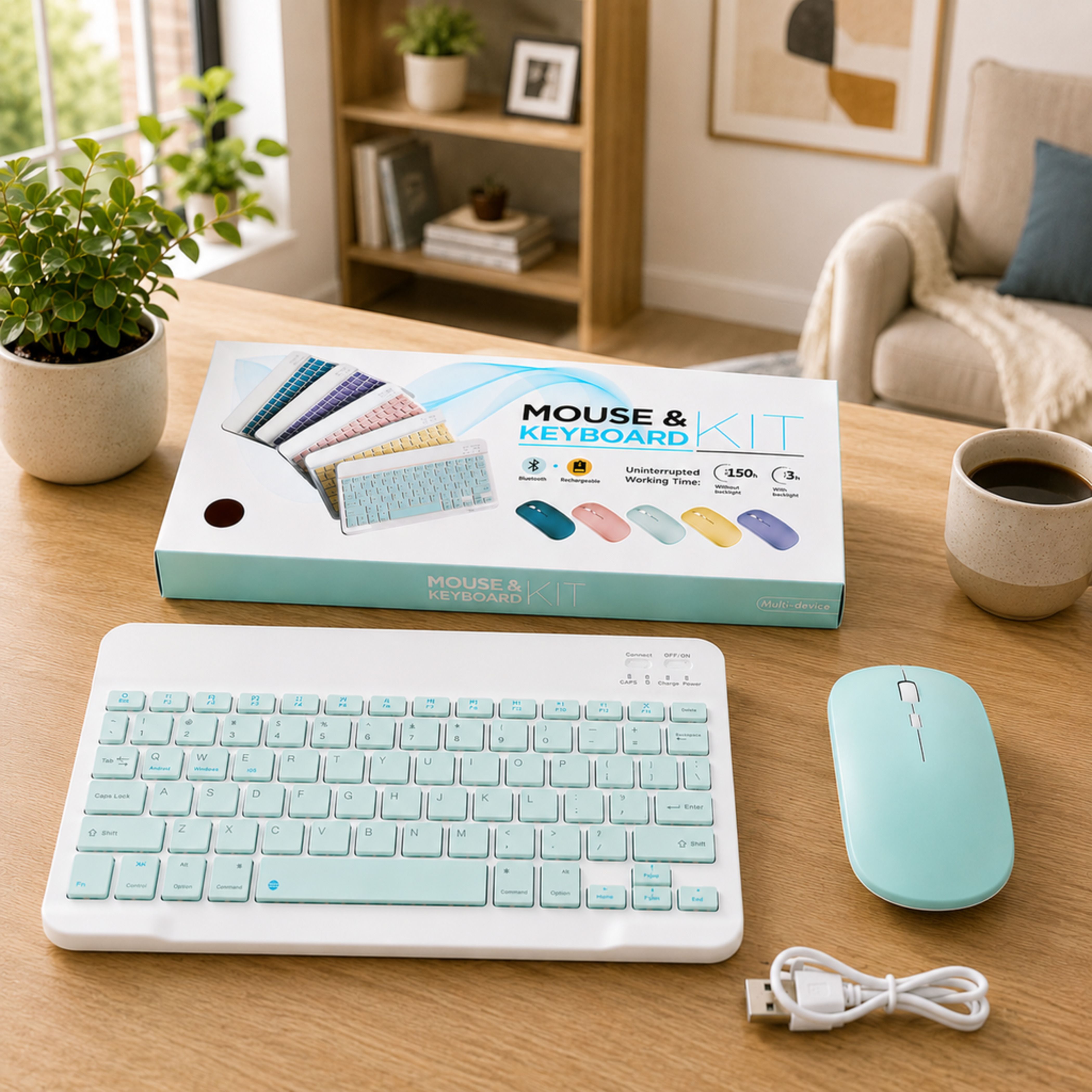 SATNAM Wireless Keyboard Mouse Combo| Comfortable Silent Keys Combo Set-picture-13