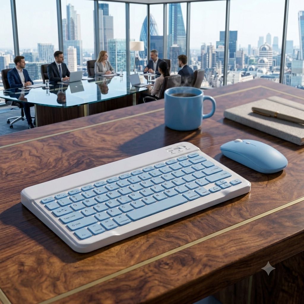 SATNAM Portable Keyboard and Mouse Combo | Water Resistant Combo Set-picture-28
