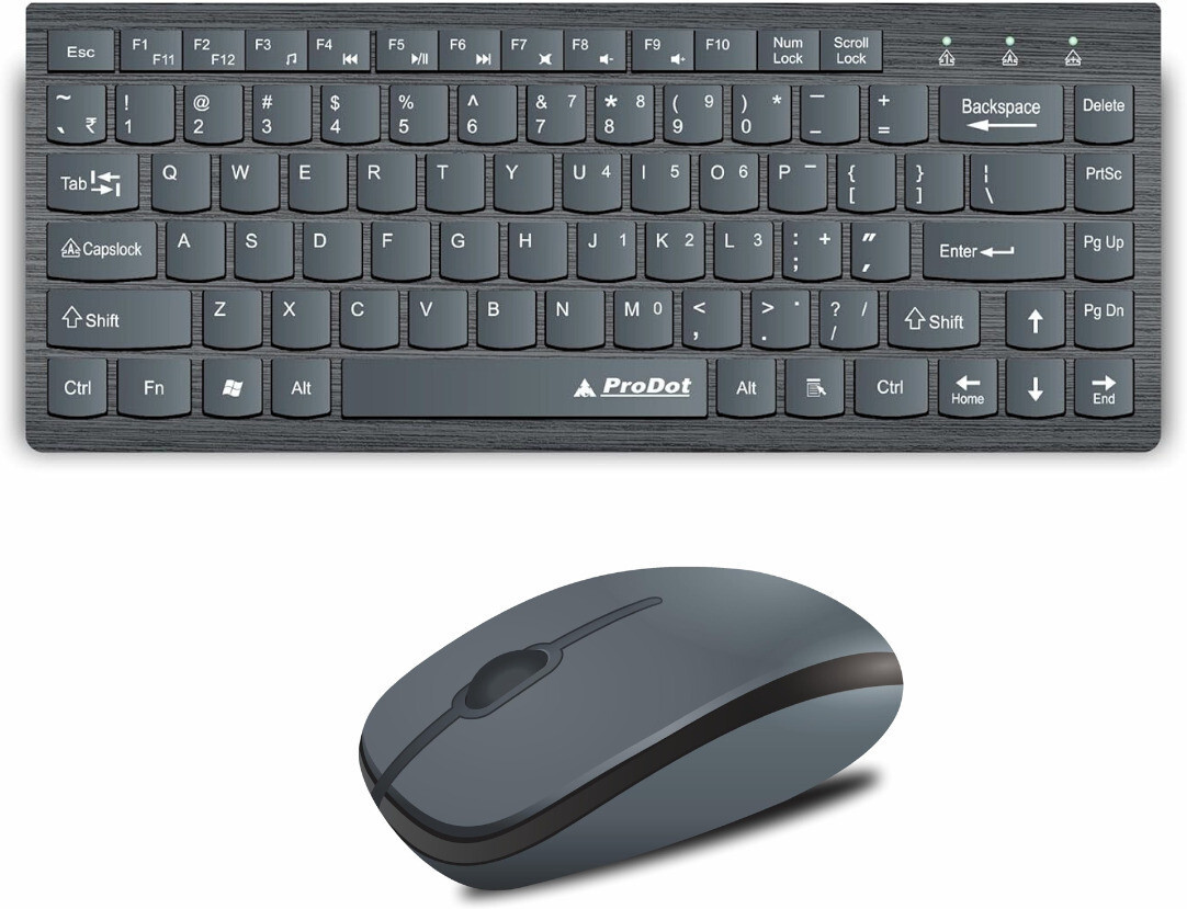 Henture Mini Keyboard and Mouse Combo Set image 1