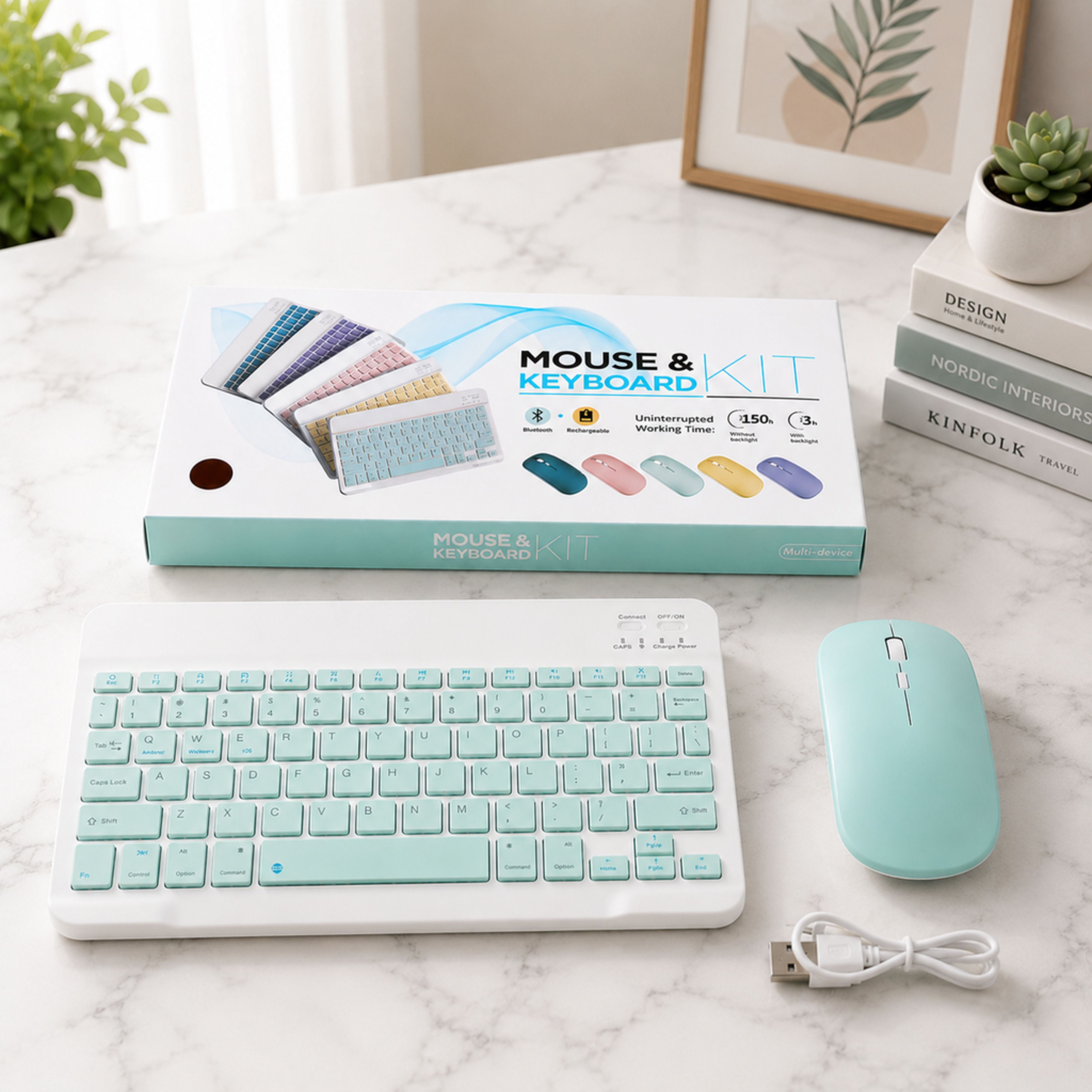 SATNAM Wireless Keyboard Mouse Combo| Premium Wireless Office Kit Combo Set-picture-47
