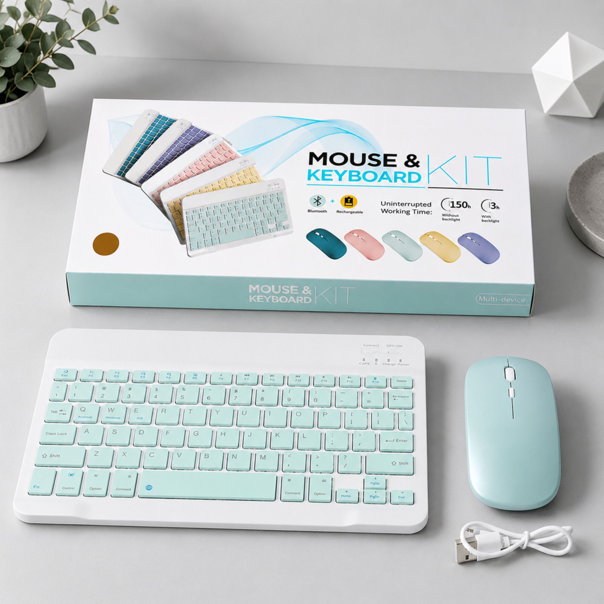SATNAM Ultra Slim Keyboard and Mouse Kit | Adjustable DPI Combo Set-picture-37
