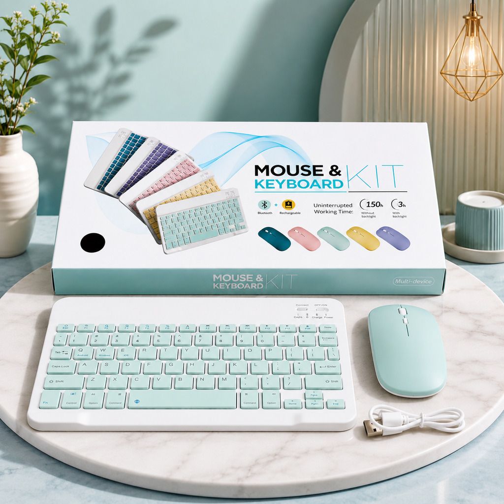 SATNAM Portable Keyboard Mouse Combo | Office Use Combo Set-picture-17