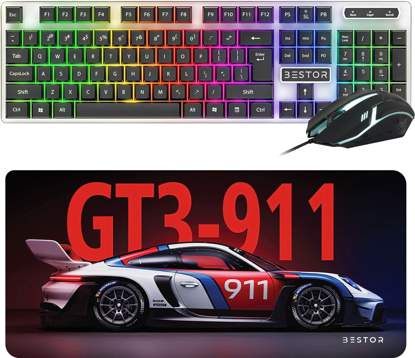 Bestor 3 in 1 RGB Gaming Combo with RGB Keyboard, Mouse and Extended Mousepad Combo Set-picture-48