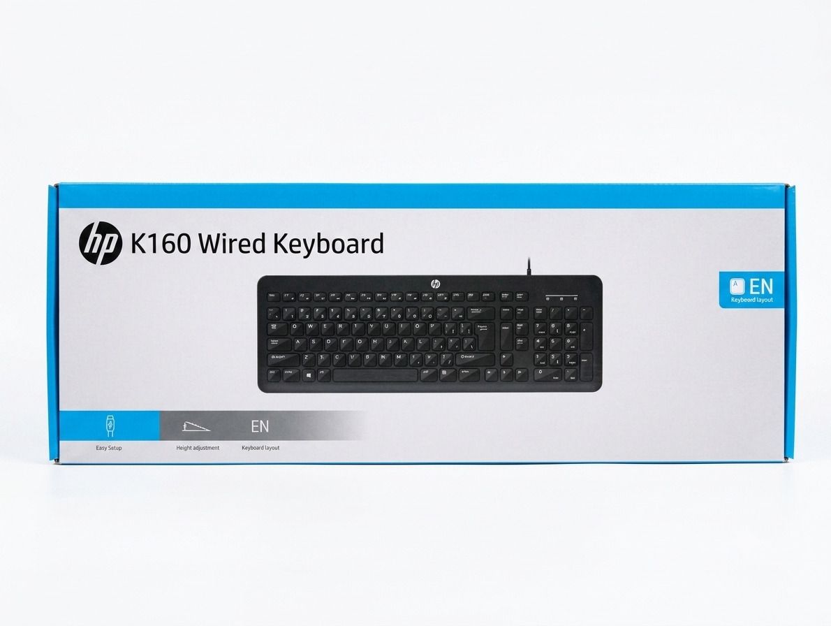 HP USB Wired Keyboard K160 Combo Set-picture-35