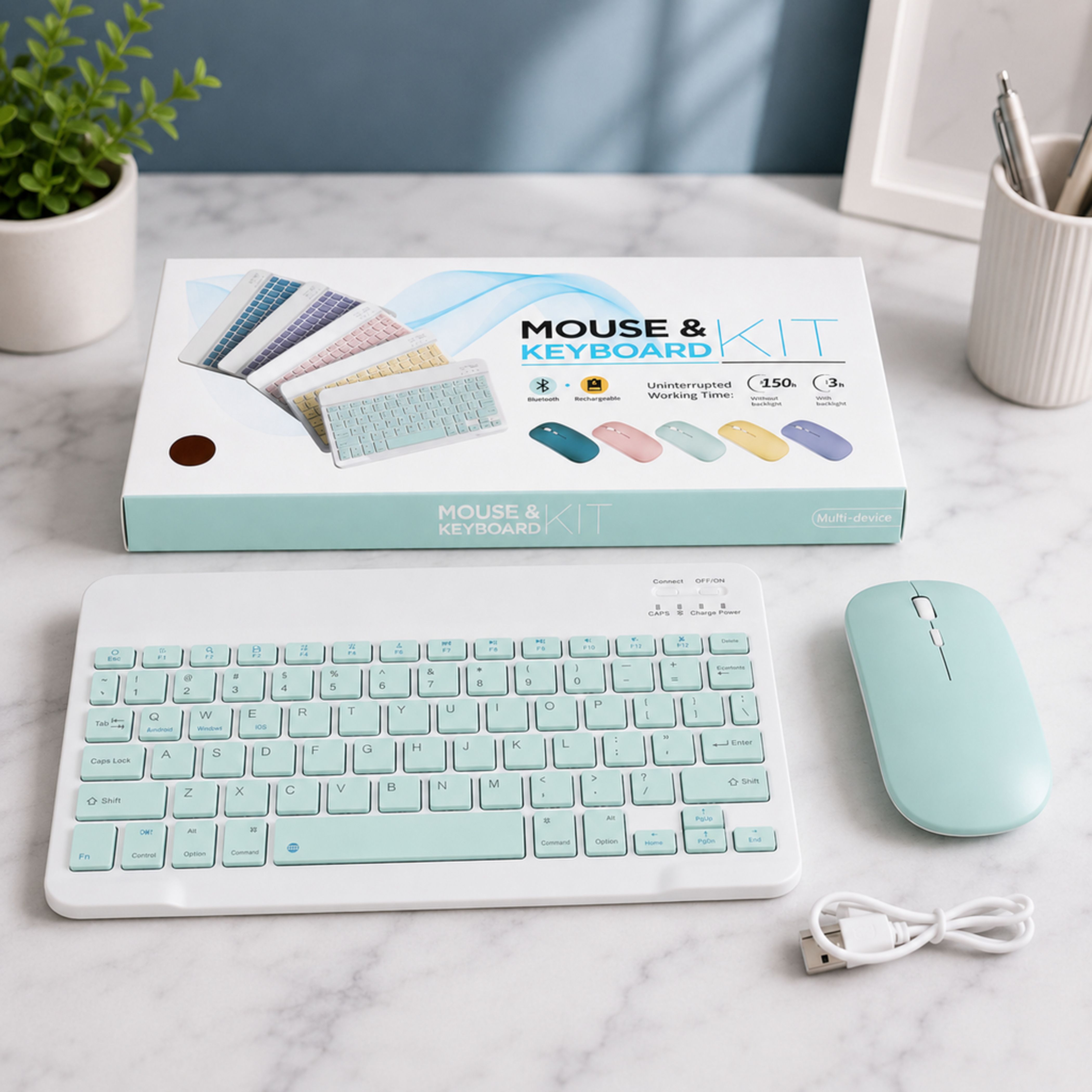 SATNAM Wireless Keyboard Mouse Combo| Reliable Everyday Use Combo Set-picture-37