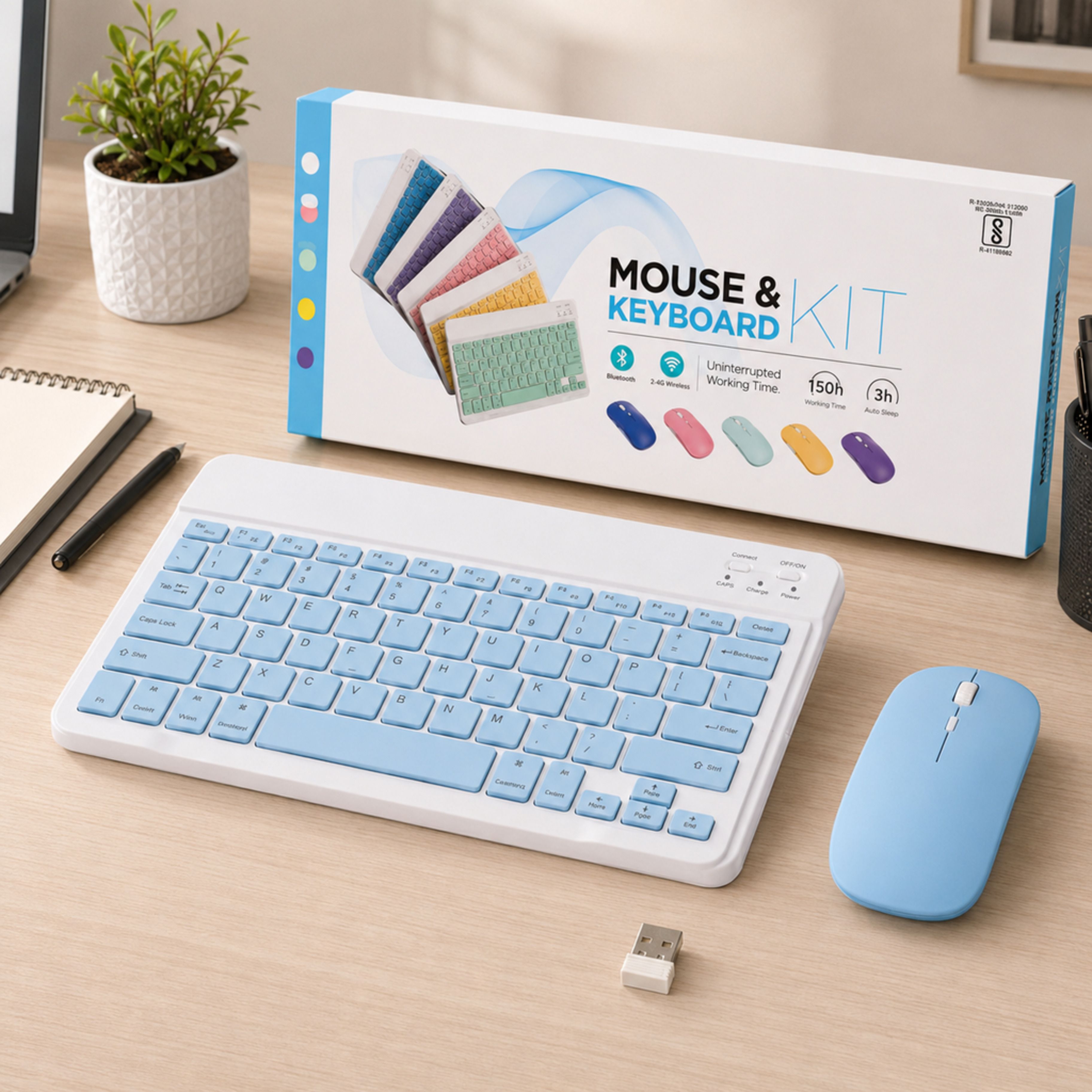 SATNAM Wireless Keyboard Mouse Combo | Optical Mouse Combo Set-picture-16