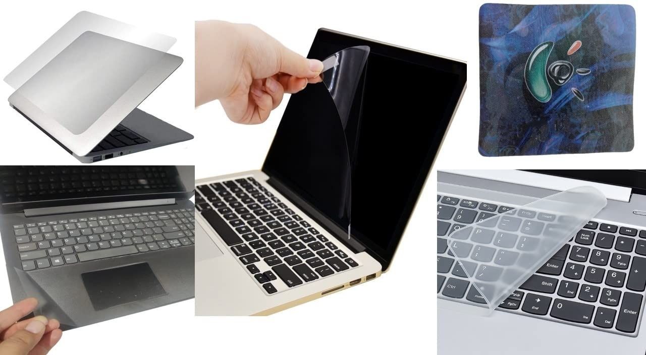 Adefex Screen Protector, Keyguard, Laptop Lid & Trackpad , MousePad 15.6 Inch Combo Set-picture-14