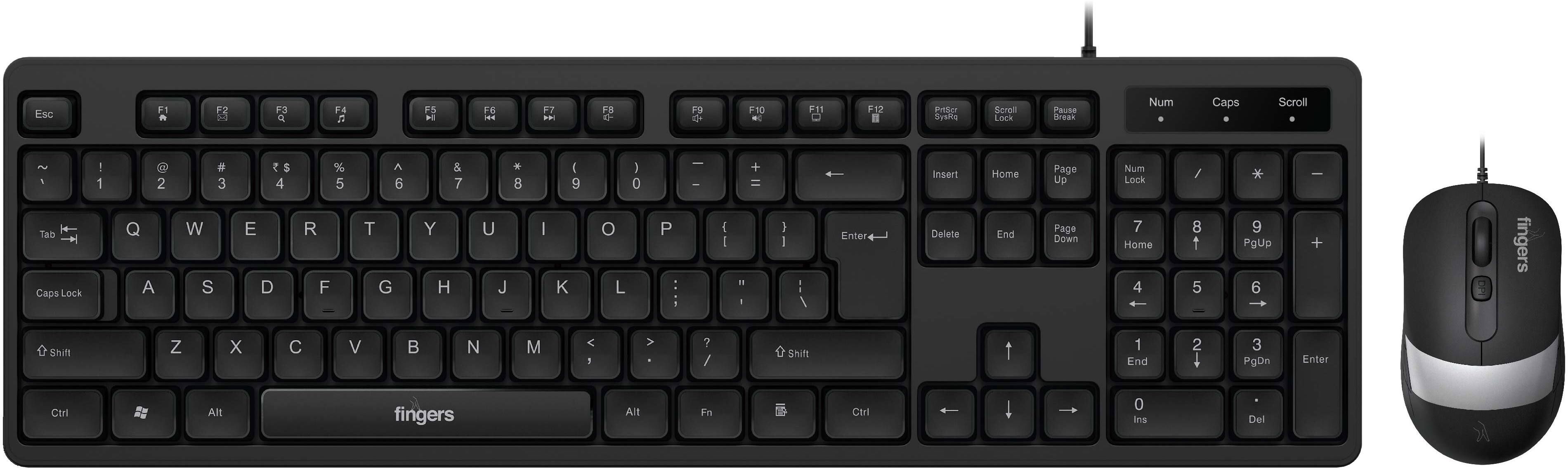 FINGERS CheesyDuo-D3 With Mouse Combo Set-image-6