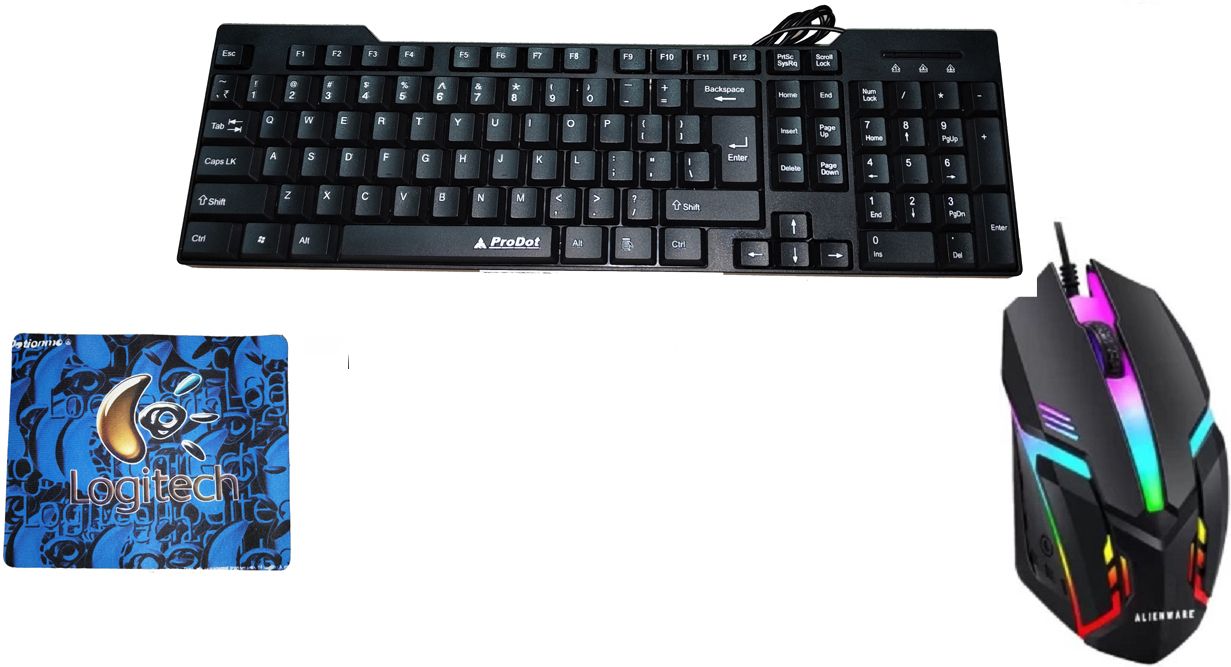 Nirmuk 3 IN 1 COMBO PACK WITH KEYBOARD ,RGB MOUSE,MOUSEPAD Combo Set-image-32