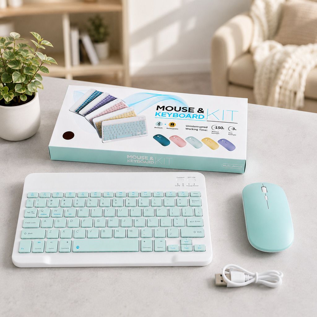 SATNAM Portable Keyboard Mouse Combo | for PC Combo Set-picture-46