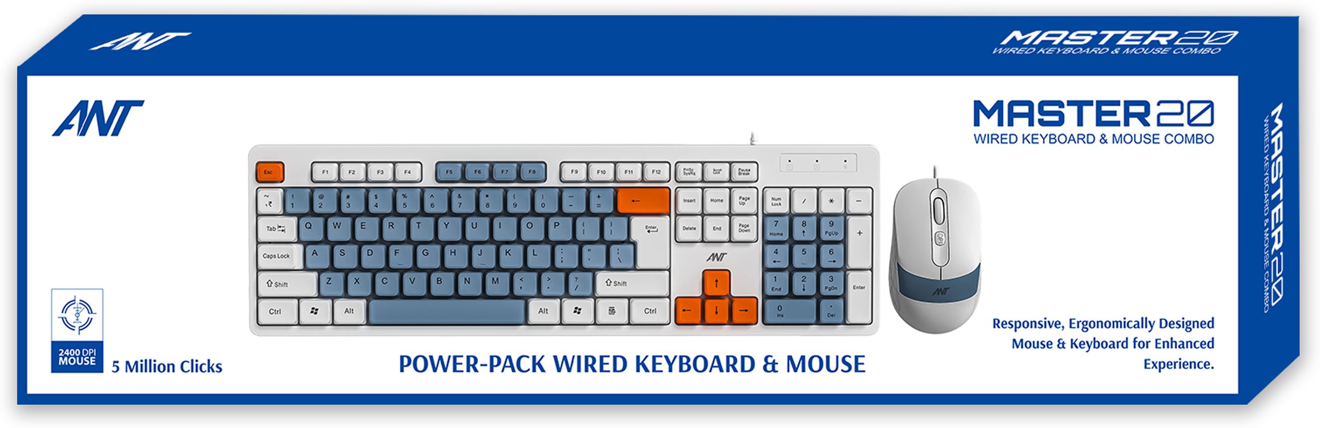 Ant Master 20 Keyboard Mouse Combo Set