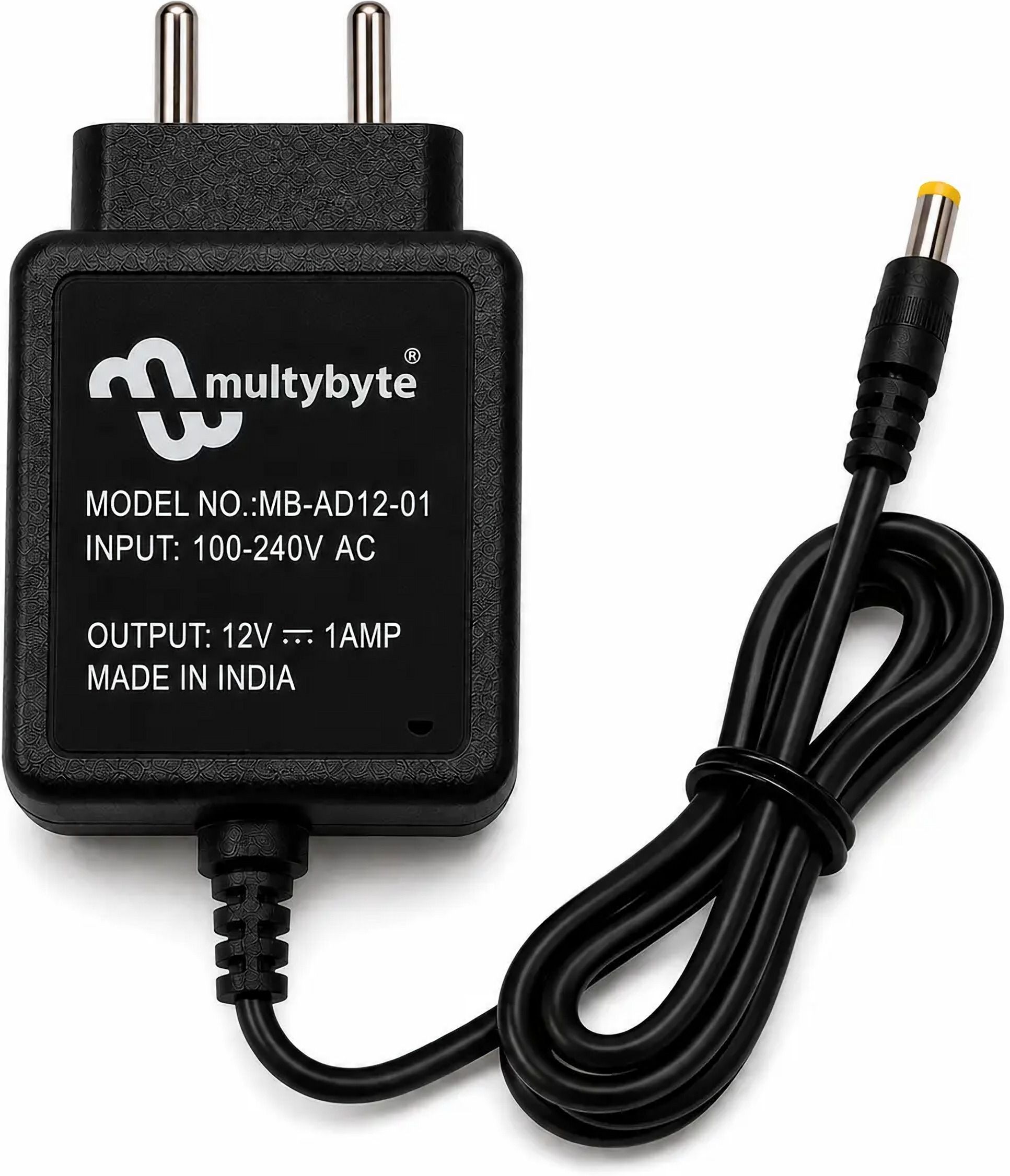 Multybyte 12V-1A DC Power Supply Adapter | AC to DC 12 W Adapter-image-5