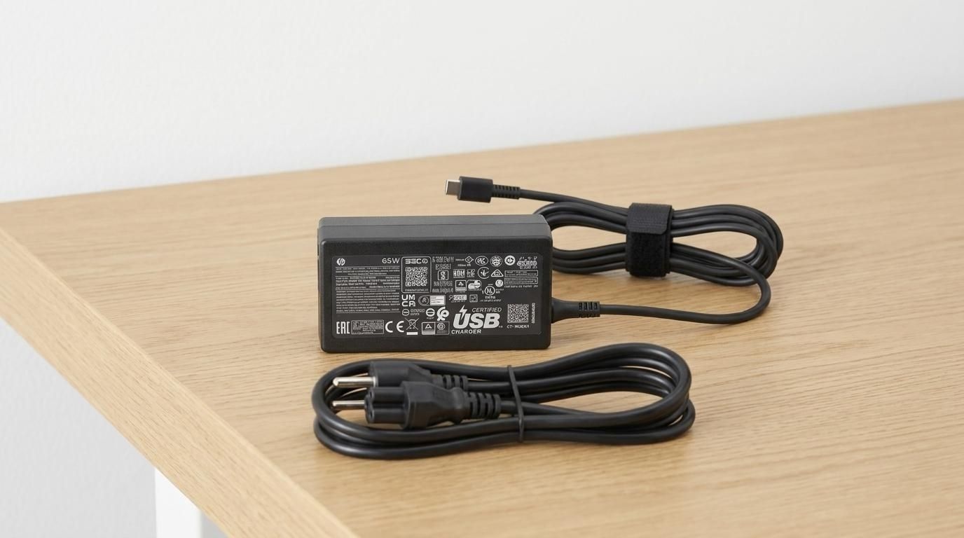 HP 65 Watt Type-C Laptop Power Adapter for Spectre X360 13 / Spectre X2 65 W Adapter-picture-29