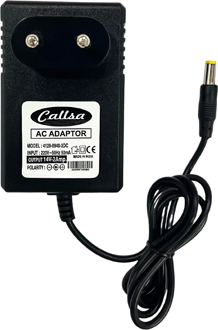 callsa 12V 2Amp Kids Ride On Car, Bike, Jeep Battery Charger with Fast Charging 28 W Adapter-image-27