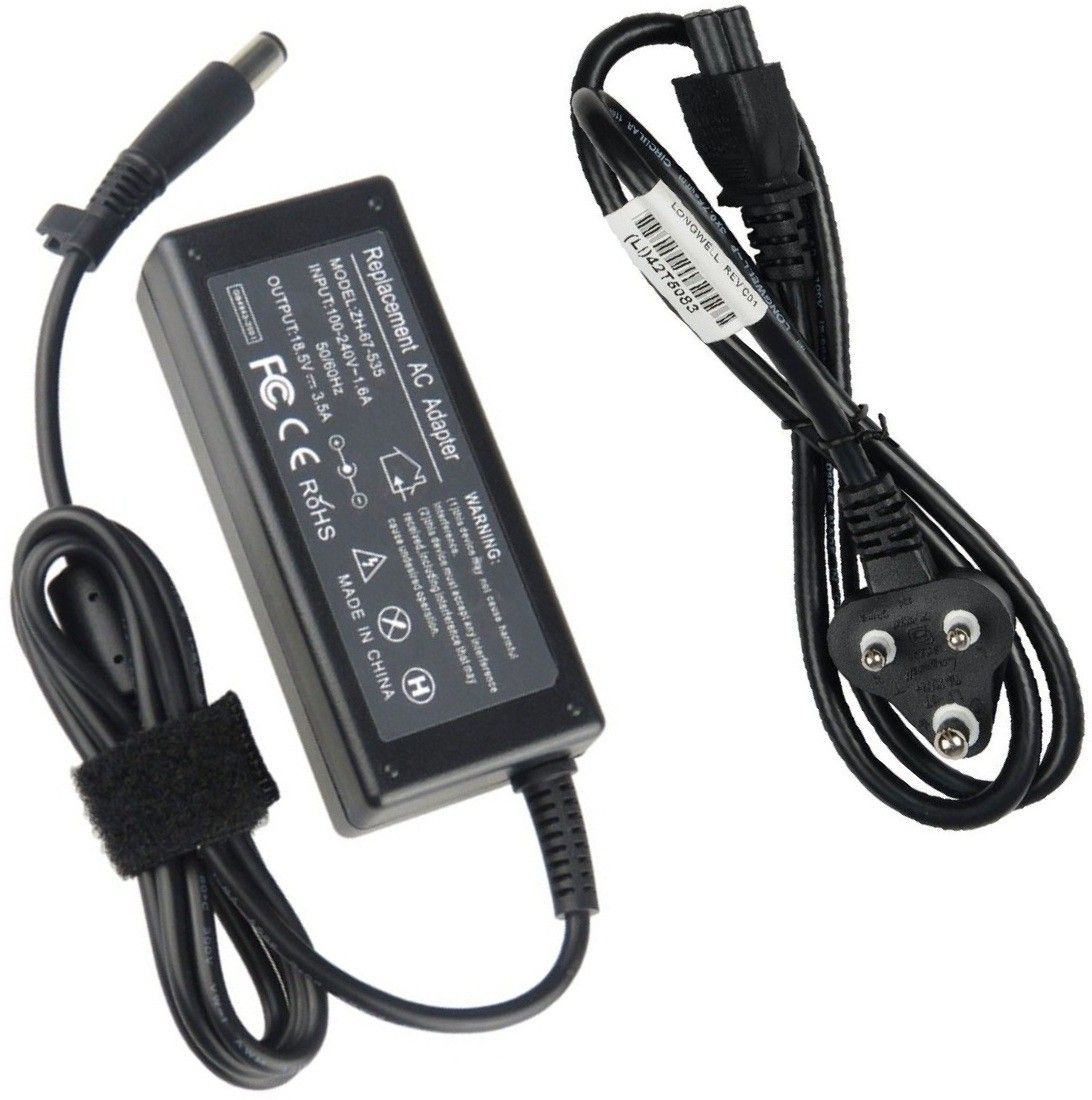 Laplogix 65W 18.5V 3.5A Big Pin 7.4X5.0MM Charger For HP Pavilion G6-1000 Series 65 W Adapter-image-21