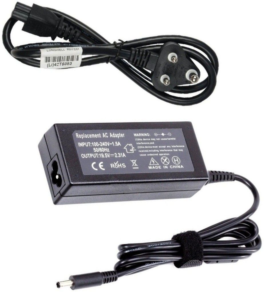 Laplogix 45W 19.5V 2.31A Small Pin 4.5X3.0MM Laptop Charger For Dell Vostro 14-5459 45 W Adapter-picture-10