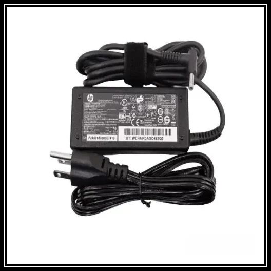 HP Genuine 65W Laptop Power Adapter with Small Blue Pin - Safe & Fast Charging. 65 W Adapter-image-47