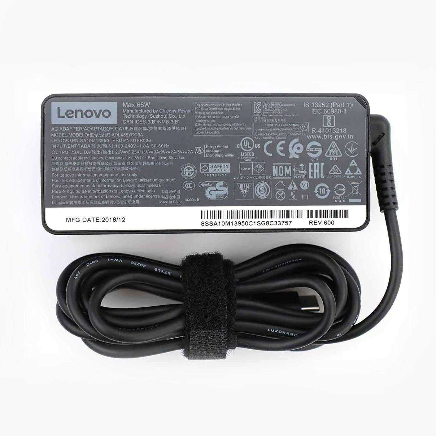 Lenovo PWR ADP_BO TYPE-C 65W ADAPTER 65 W Adapter-image-6