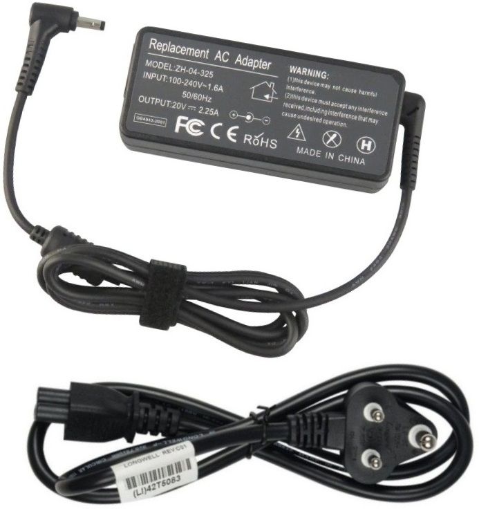 Laplogix 45W 20V 2.25A Slim Pin 4.0X1.7MM Laptop Charger For Lenovo Chromebook 11IBR 45 W Adapter-image-29