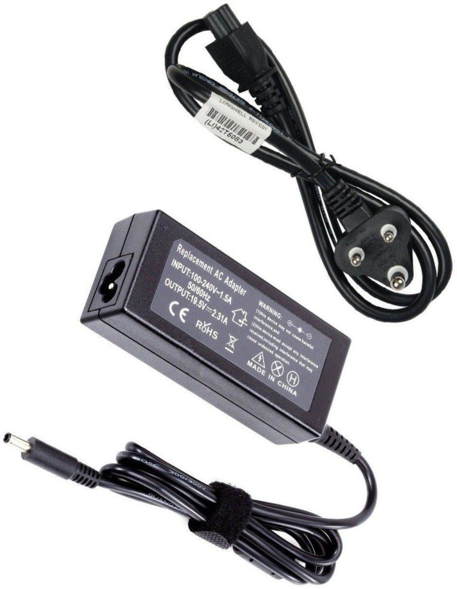 Laplogix 45W 19.5V 2.31A Small Pin 4.5X3.0MM Laptop Charger For Dell Inspiron 14-3467 45 W Adapter-picture-12