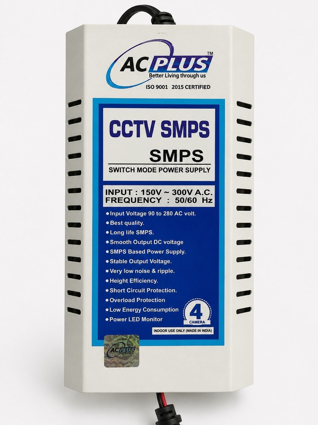 AC Plus CCTV Power Supply 4 Channel 12 W Adapter-image-36