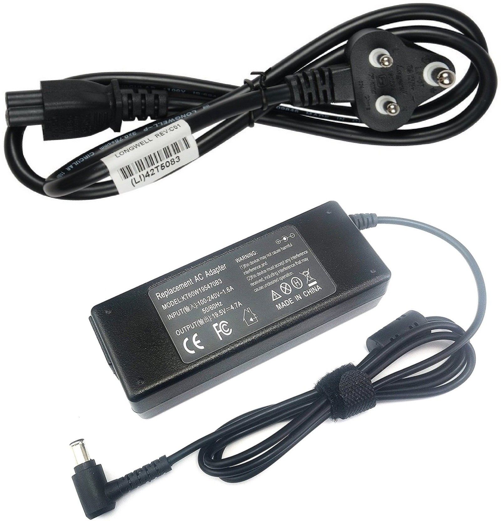 Laplogix 90W 19.5V 4.7A Pin Size 6.5X4.4MM Charger Designed For Sony VAIO VPCCW16FG 90 W Adapter-image-7