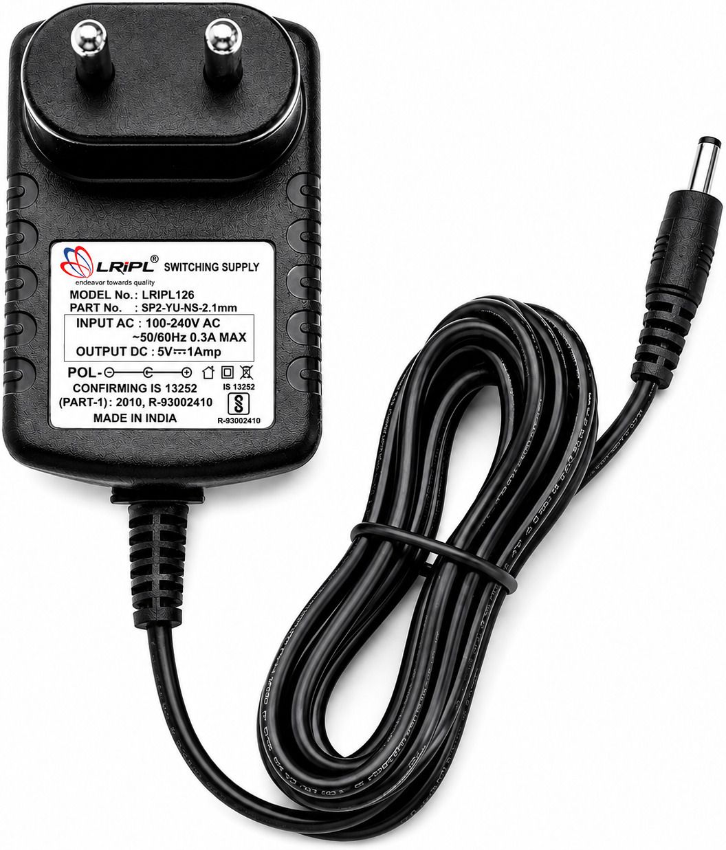 LRIPL 5V 1A 2.5mm 5 W Adapter-image-29