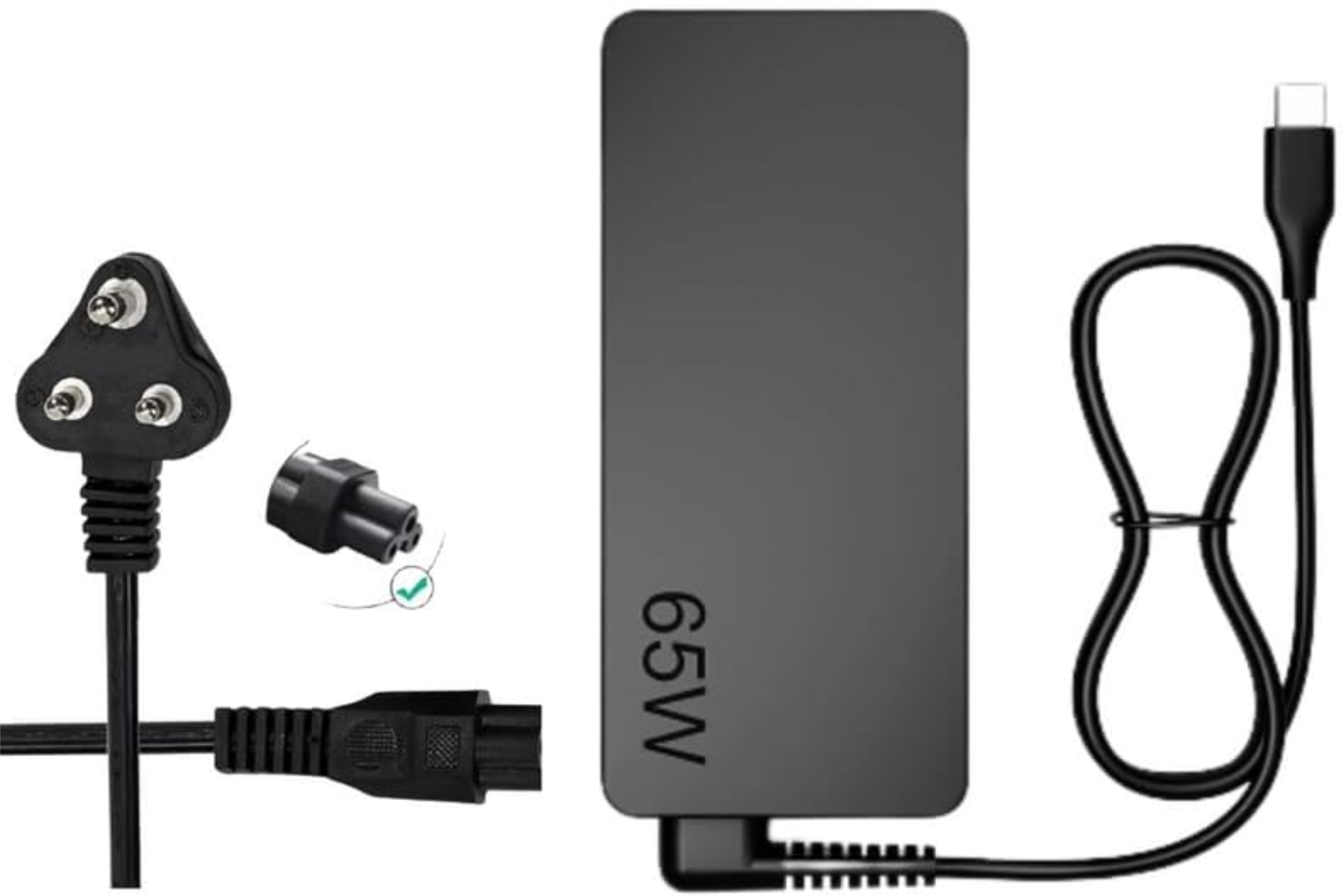 LAPMASTER Laptop Charger Adapter 65w 20V/3.25A Type -C l380 l480 l490 l590 l580 65 W Adapter-image-4
