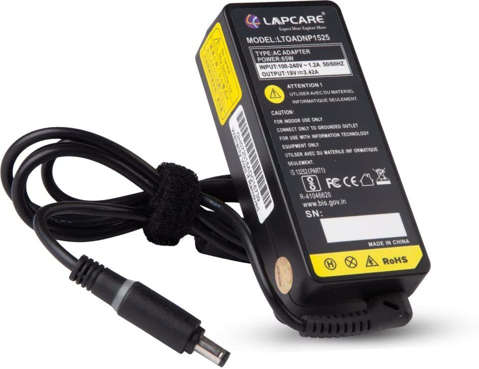 LAPCARE Adapter Compatible With Toshiba-19v-3.42 65 W Adapter 65 W Adapter 65 W Adapter-picture-47
