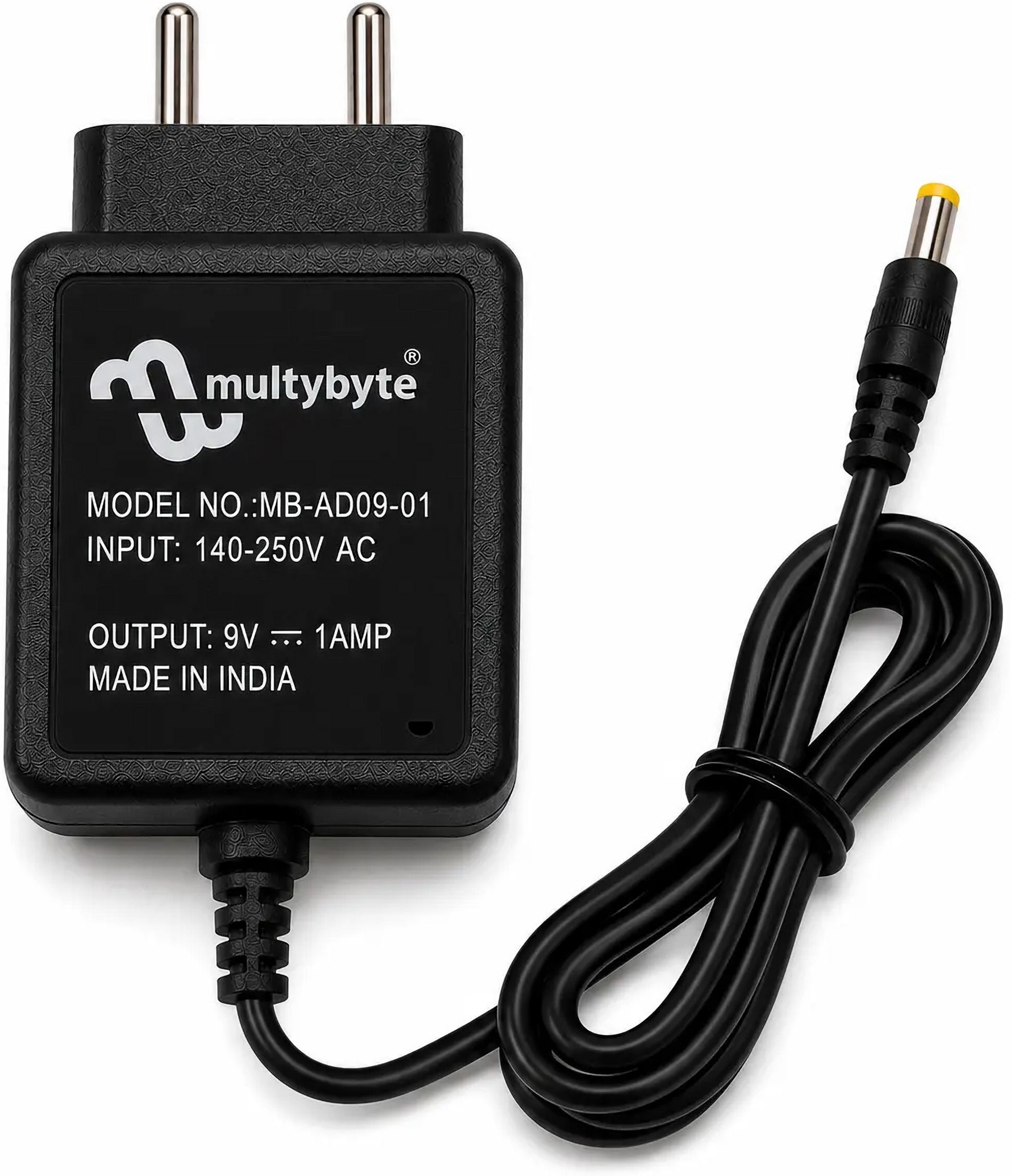 Multybyte 9V-1A DC Power Supply Adapter | AC to DC 9 W Adapter-image-30