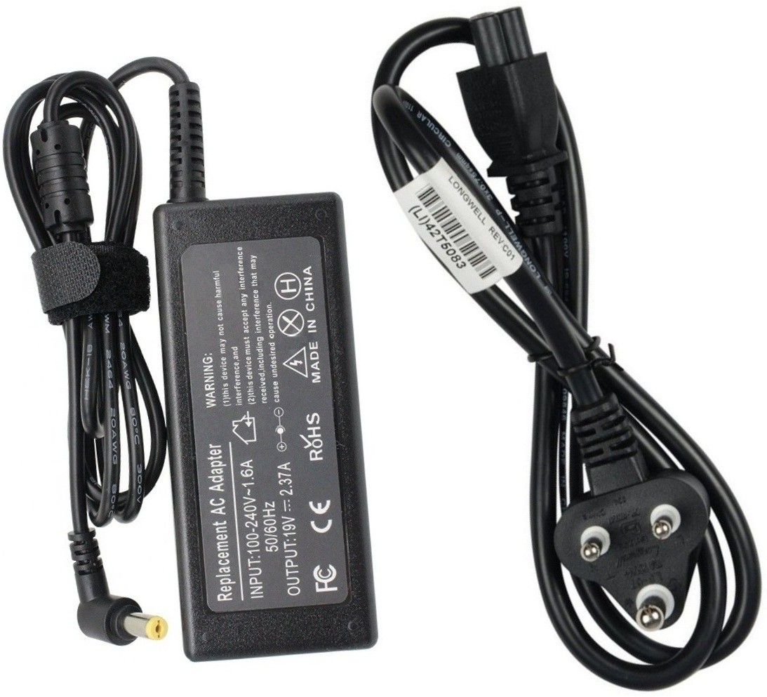 Laplogix 45W 19V 2.37A Regular Pin 5.5X1.7MM Laptop Charger For Acer Aspire 3 A315-33 45 W Adapter-image-38