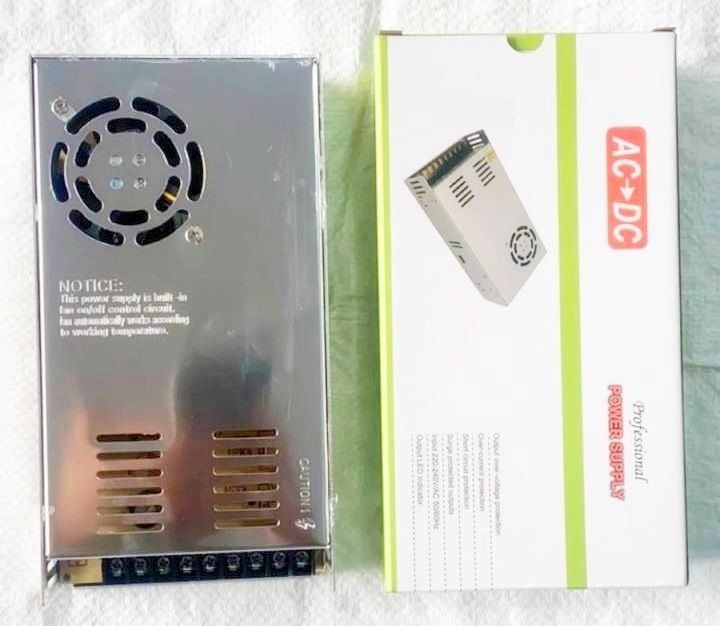 BALRAMA 24 Volt 15 Amp Metal Body Power Supply AC to DC Adapter Transformer 24v 15a 360w 360 Watts PSU