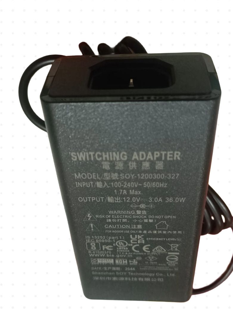 JUSTECH 1 Year Warranty 12Volt 3Amp Universal Adapter for DVR,NVR,CCTV,Led Strip,DTH Etc 36 W Adapter-image-33