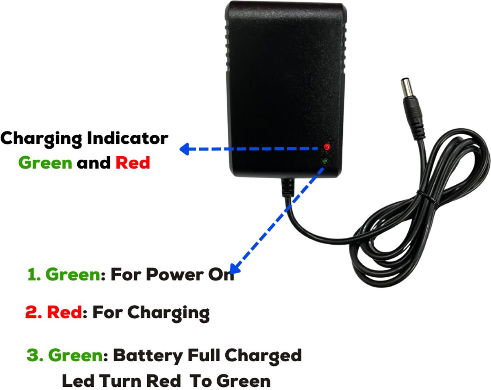 BALRAMA (With Auto Cut) Kids Toy Car Charger Adaptor 12V For Kids Electric Car Bike Jeep 24 W Adapter