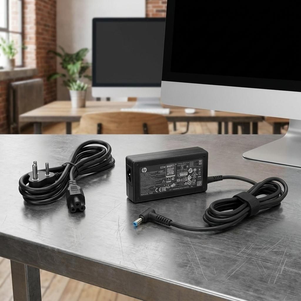 HP Y5Y43AA 65W Smart AC Adapter 19.5V Laptop Charger Blue Pin 4.5mm 65 W Adapter-image-49