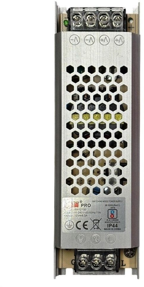 BALRAMA 12V 100W Ultra Slim Metal Body LED Power Supply SMPS 12 Volt 10 Amp DC Adaptor 100 W Adapter-image-42