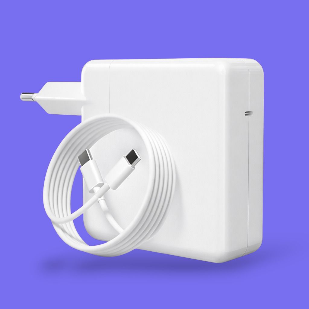 Techie Replacement For MacBook Pro 2016–2019 USB-C Charger Adapter 96 W Adapter-image-3