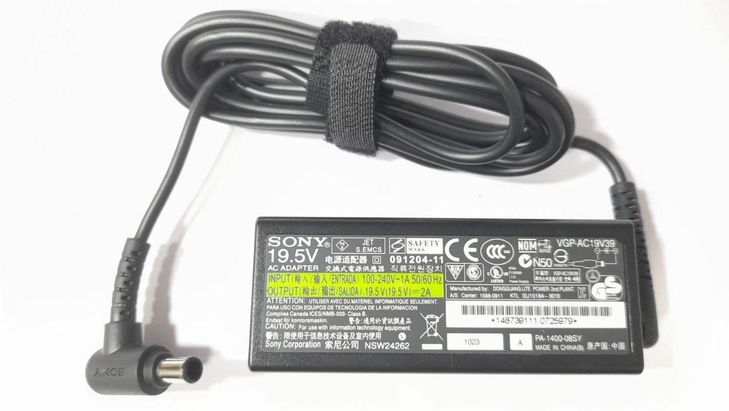 SOLUTIONS-365 COMPATIBLE ADAPTER FOR SONY 19.5V/2A 40W 6.5*4.4 PIN VAIO SVE1112M1E SERIES 40 W Adapter-image-5